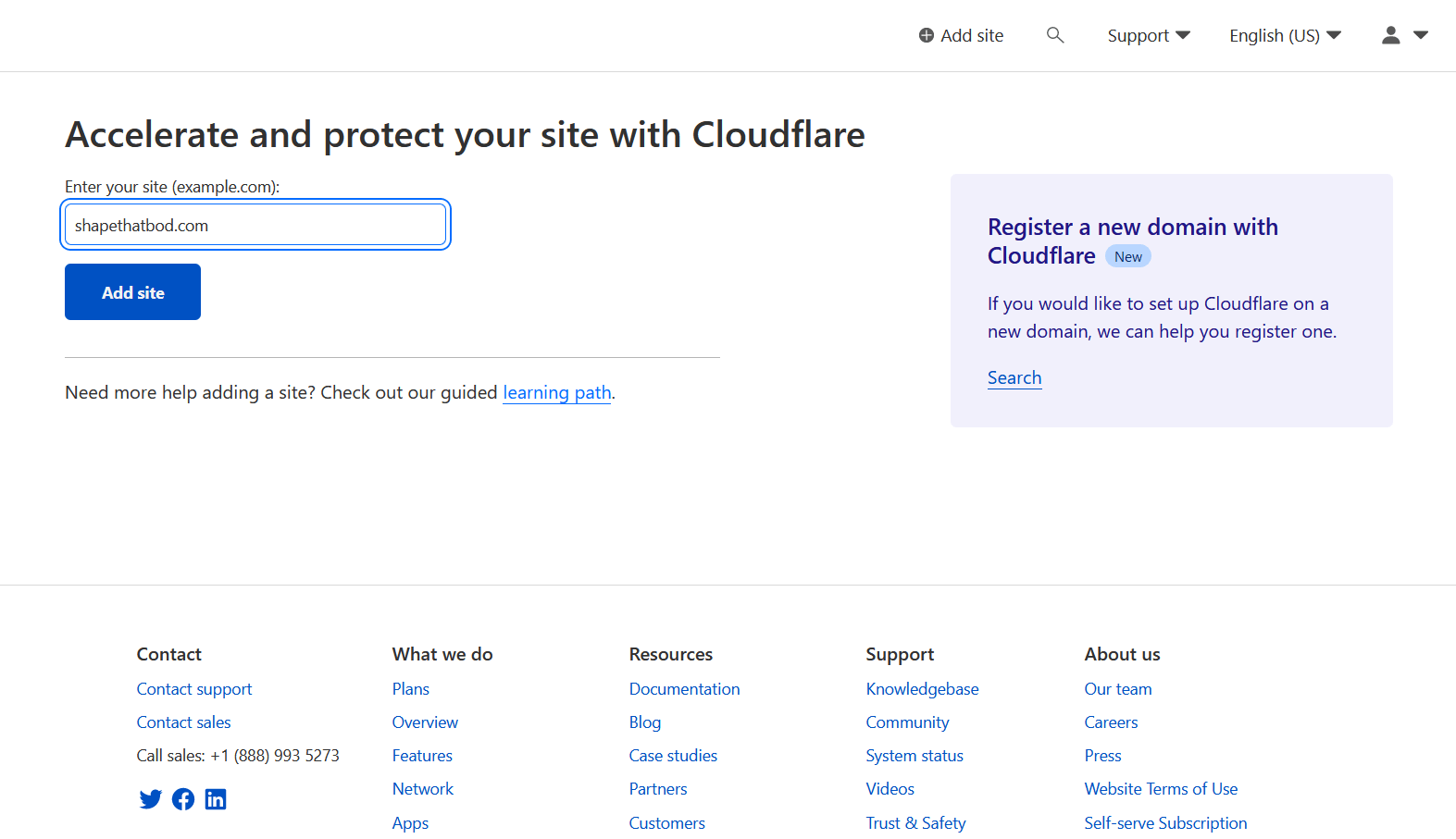 Add Website Cloudflare CyberPanel
