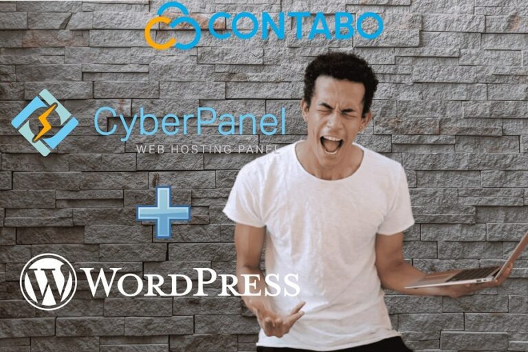 How To Install CyberPanel on Contabo Cloud VPS & Install WordPress Step by Step