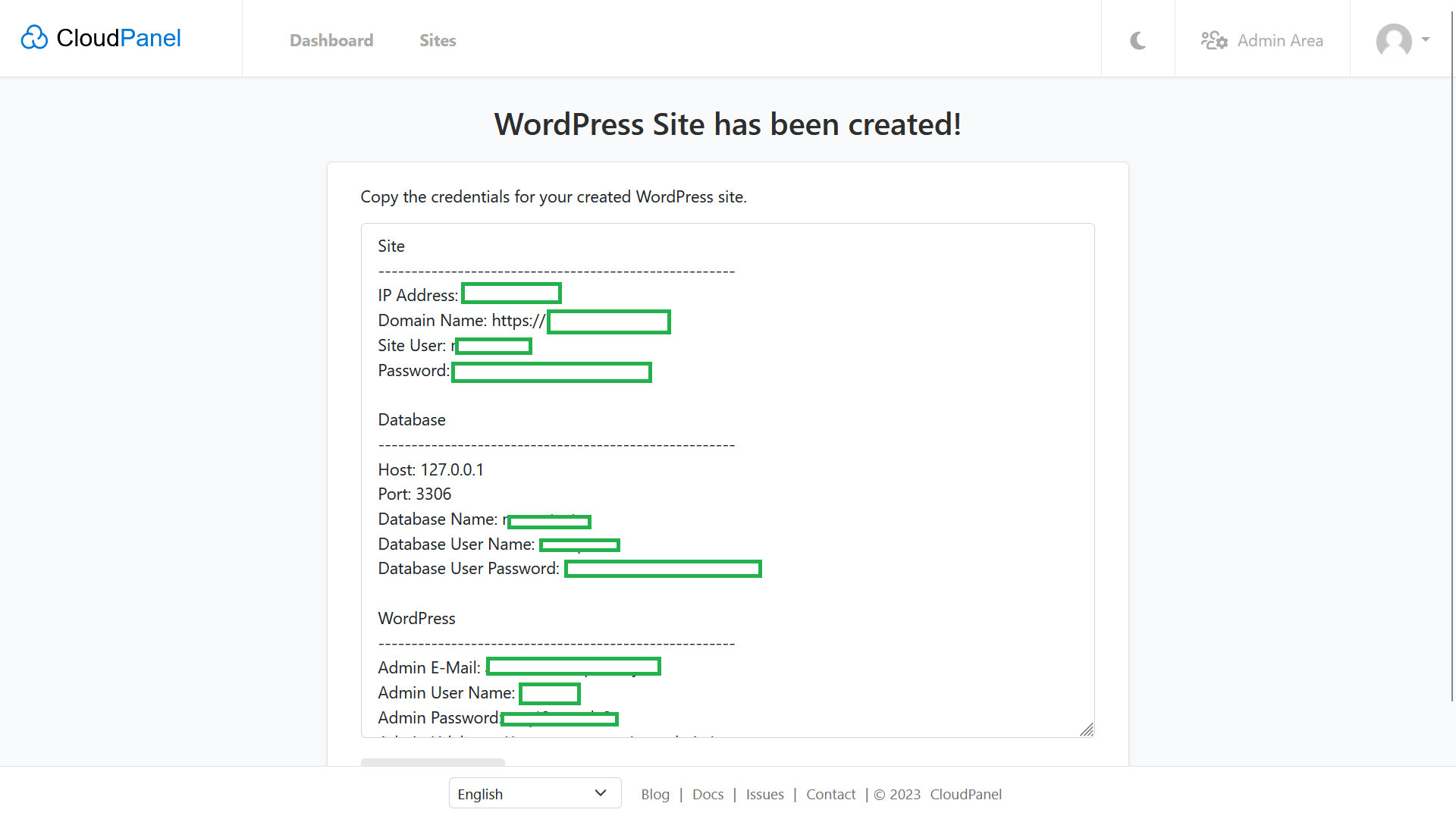 Install WordPress in CyberPanel