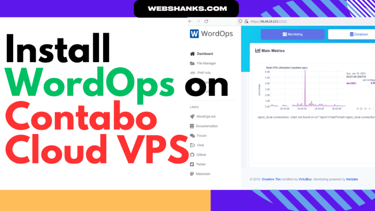How to Install WordOps on Contabo VPS with Ubuntu 22.04 LTS