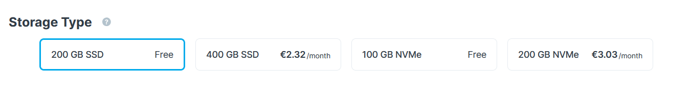 Storage Type