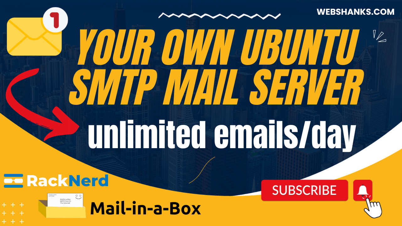 Send Unlimited Emails Per Day With RackNerd VPS and Mail-in-a-Box