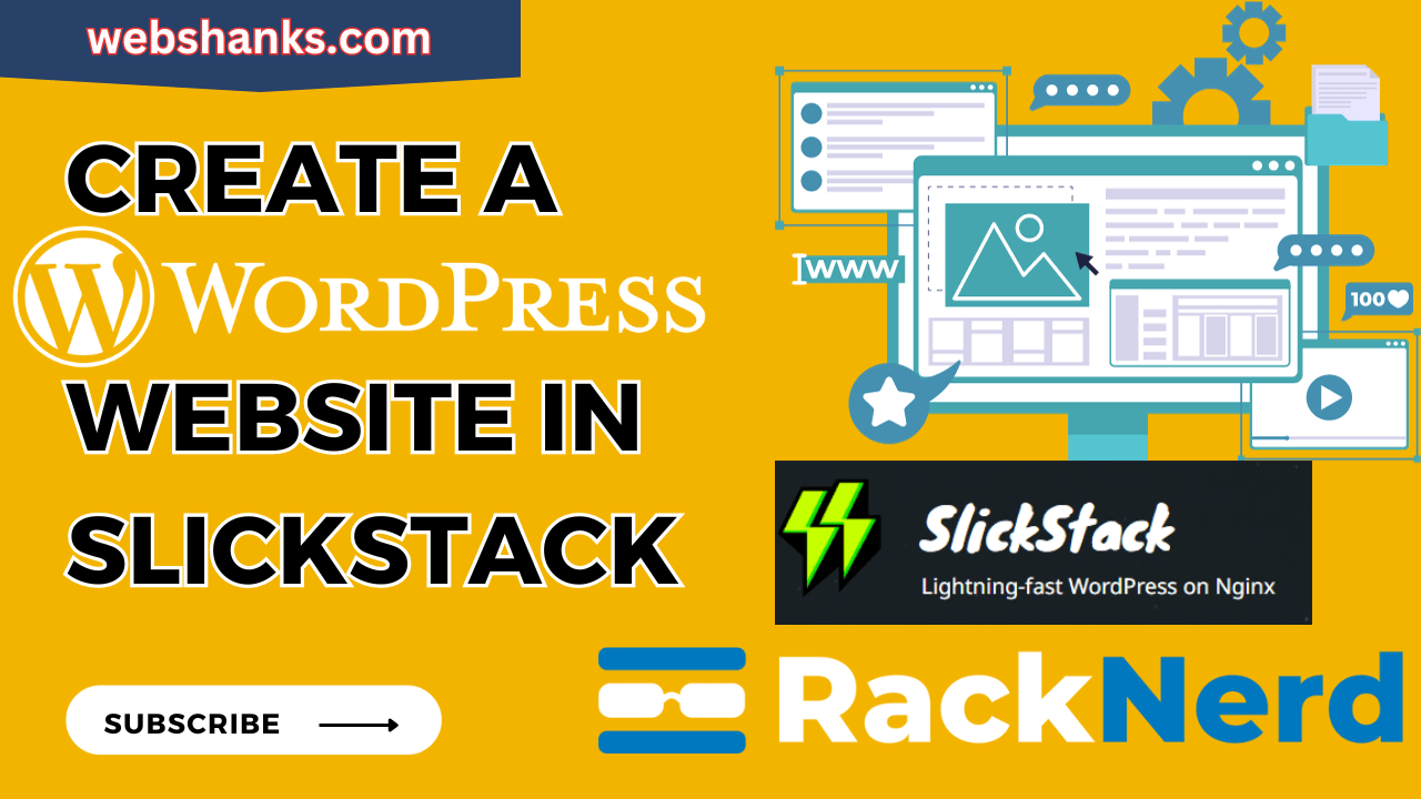 Install SlickStack on a RackNerd VPS and Create a WordPress Website