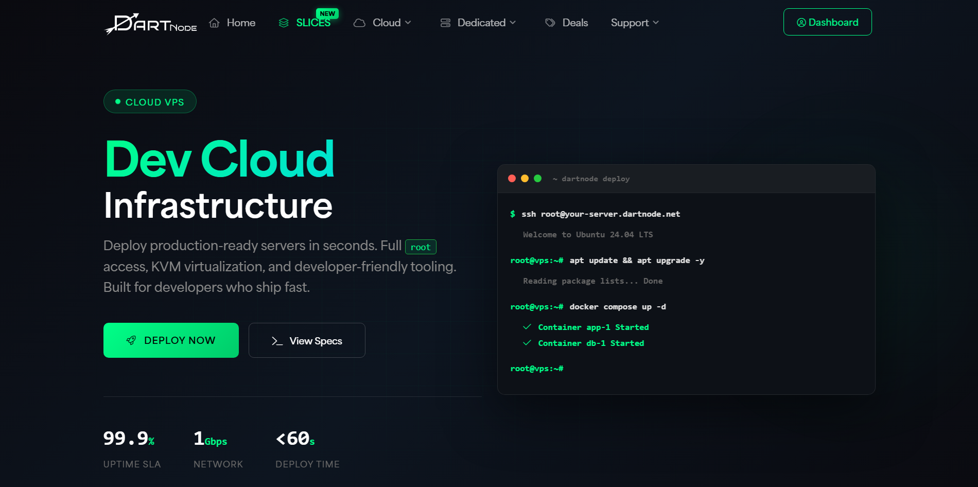 DartNode VPS New