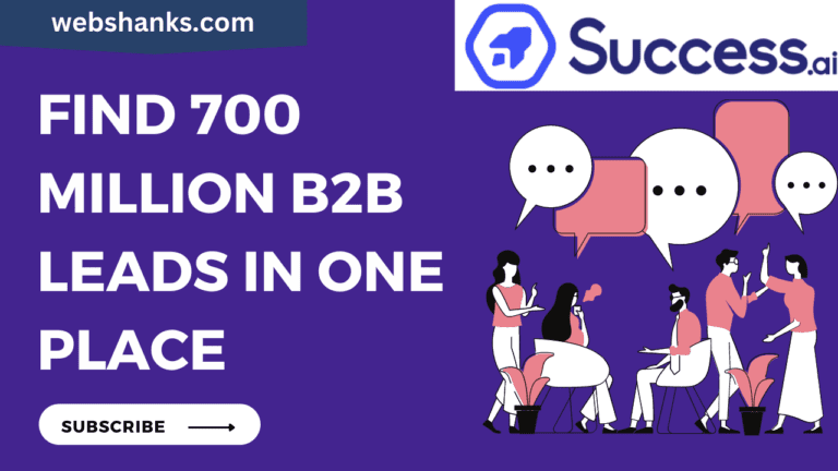 How to Find 700 Million B2B Leads in One Place With Success.ai (No Manual Scraping Needed)
