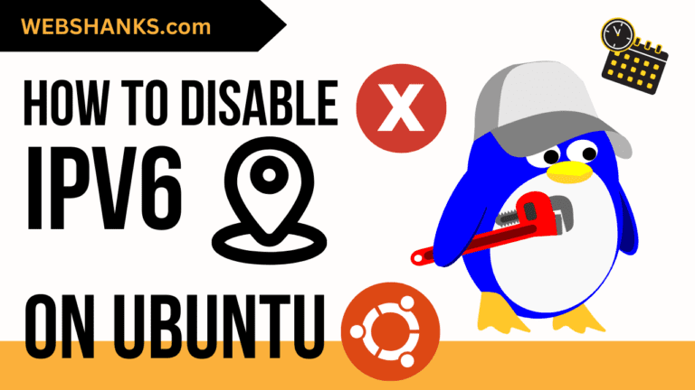How to Disable IPv6 on Ubuntu 20.04 and 22.04 LTS
