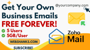 Get Your Own Custom Business Emails, FREE FOREVER with Zoho Mail