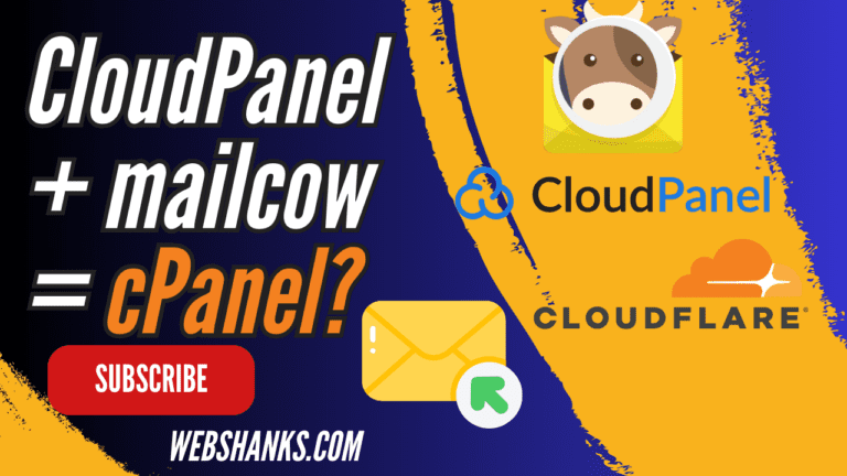 Setup mailcow in CloudPanel for Complete Hosting Solution – Best cPanel Alternative
