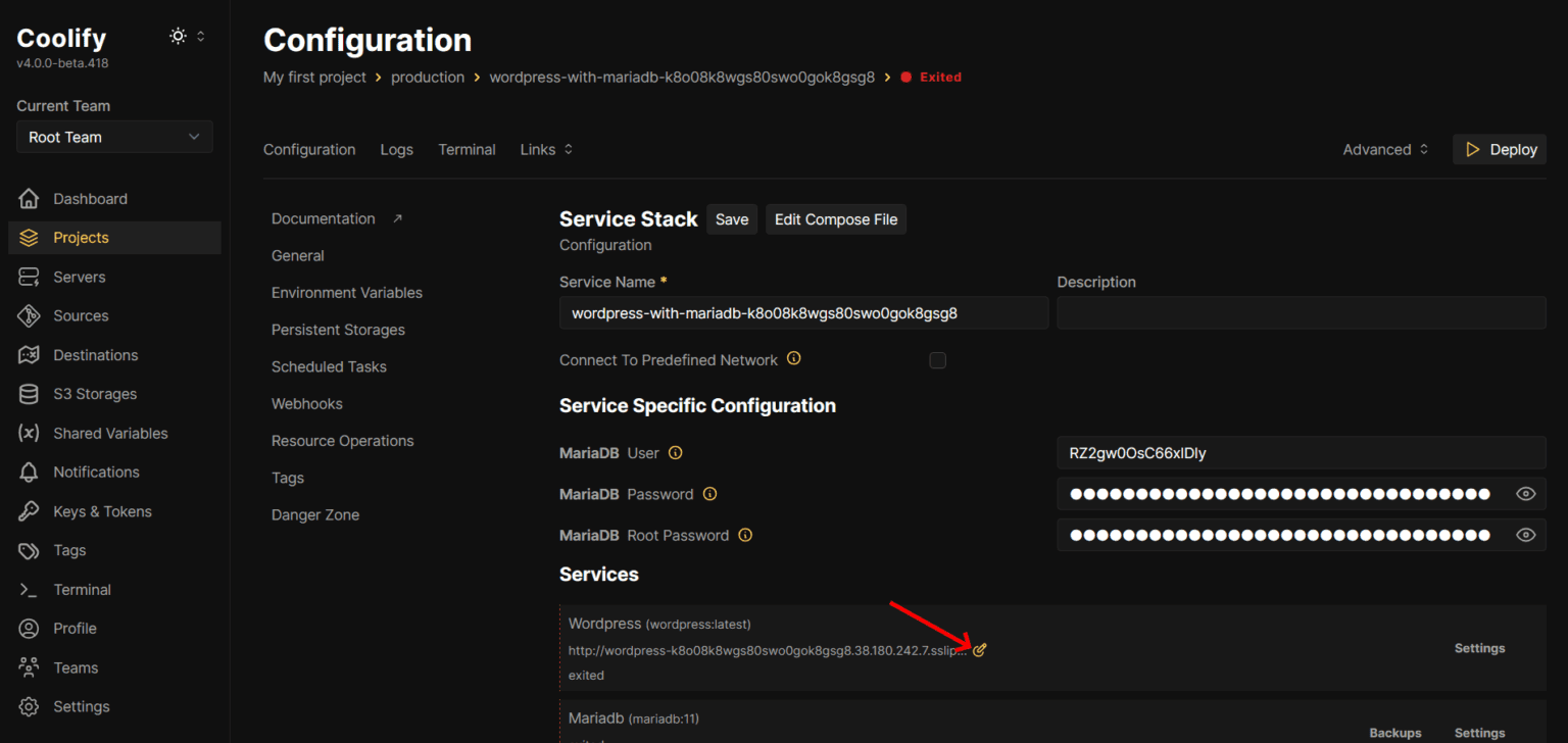 How to Host Multiple WordPress Websites with Coolify on a Single VPS