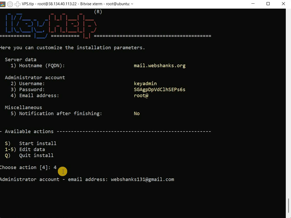 KeyHelp Install