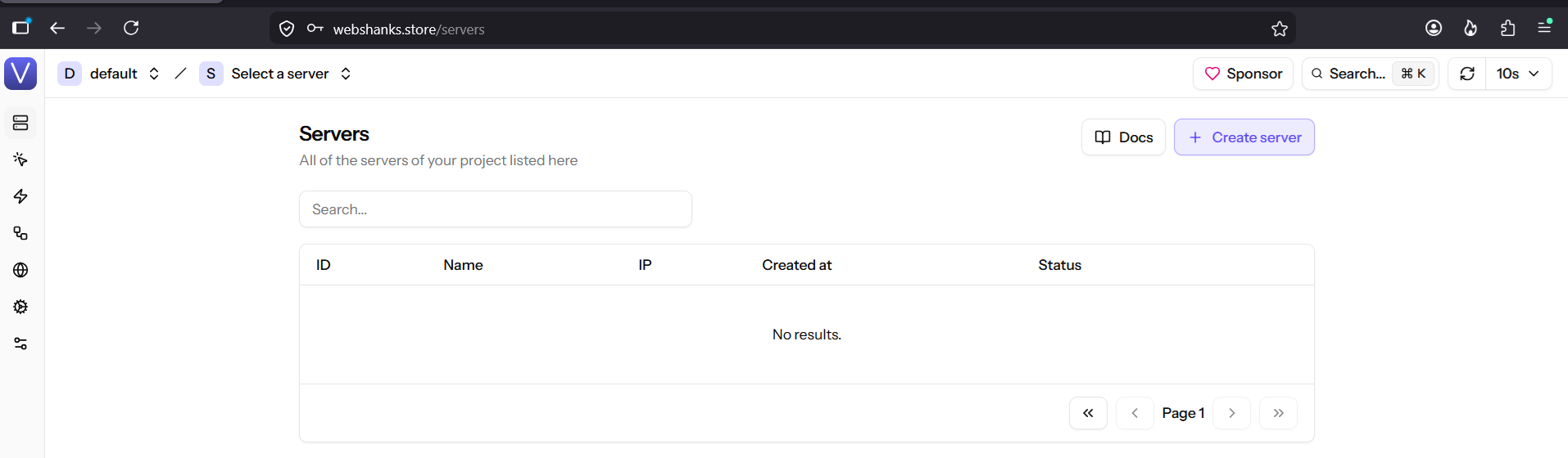 VitoDeploy Domain + SSL